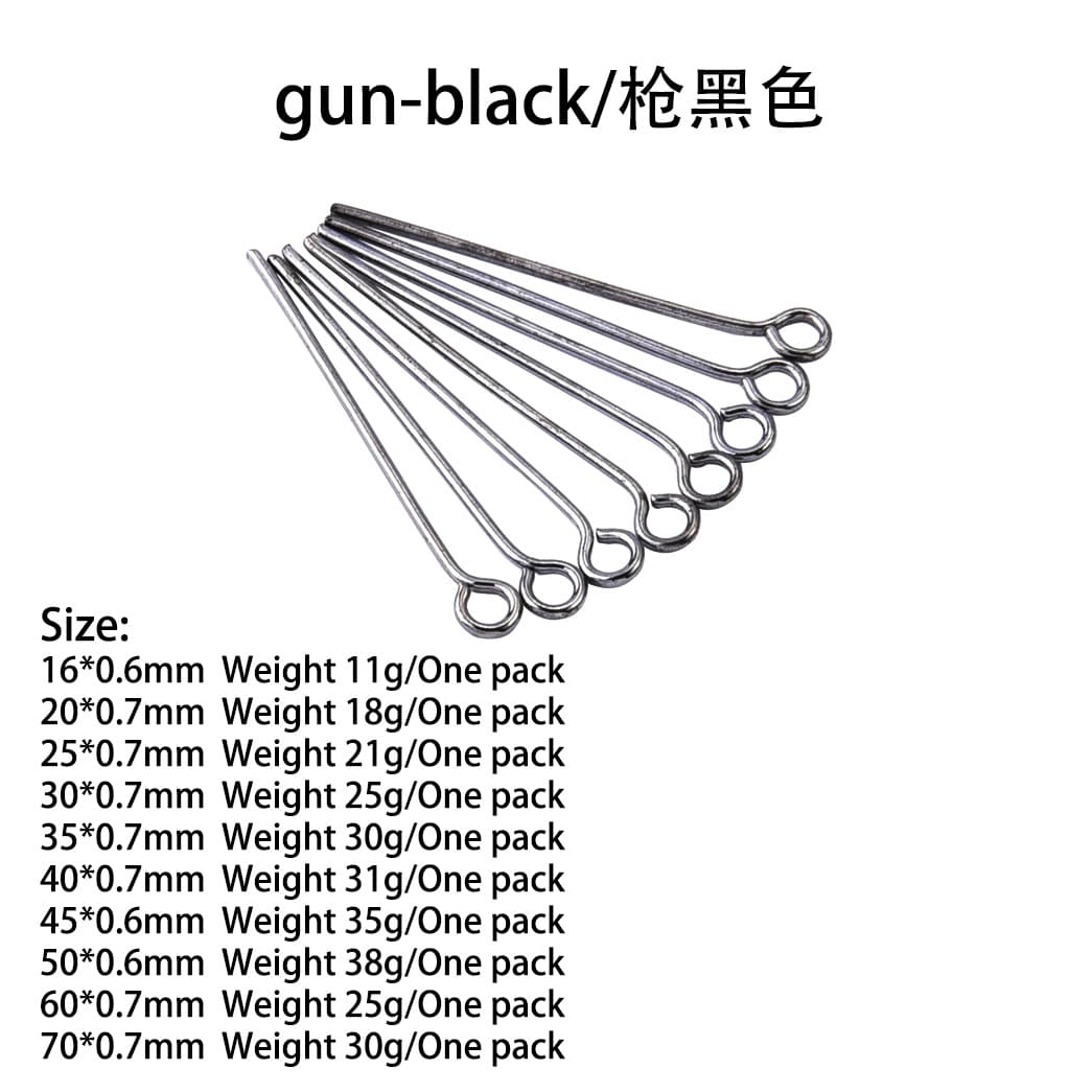 Black gun.