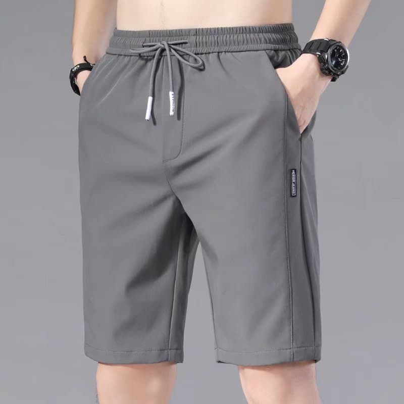 Black label shorts-dark gray
