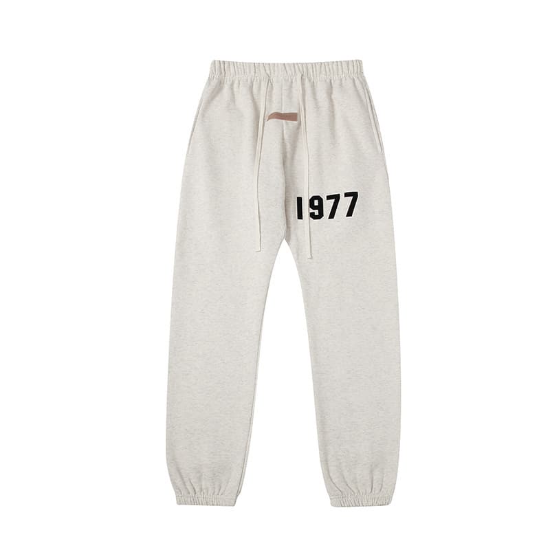 1977 pants white gray