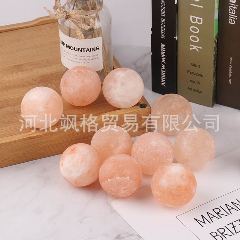 Himalayan Rock Salt Ball Essential Oil Massage Salt Ball Rock Salt Products Salt Ball Salt Ball Salt Lamp Accessories 2