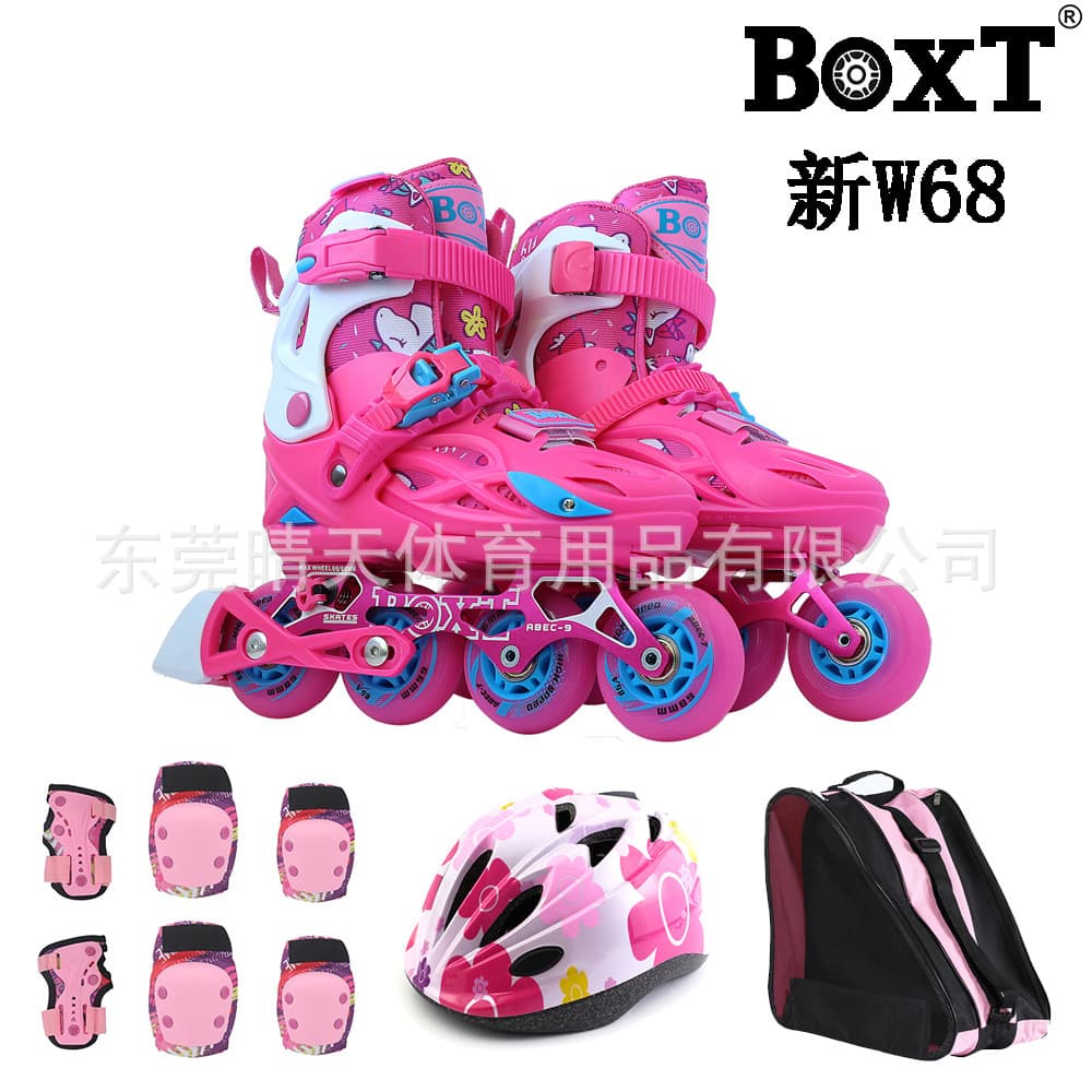 Pink W6 + sea turtle protective gear + helmet + Backpack