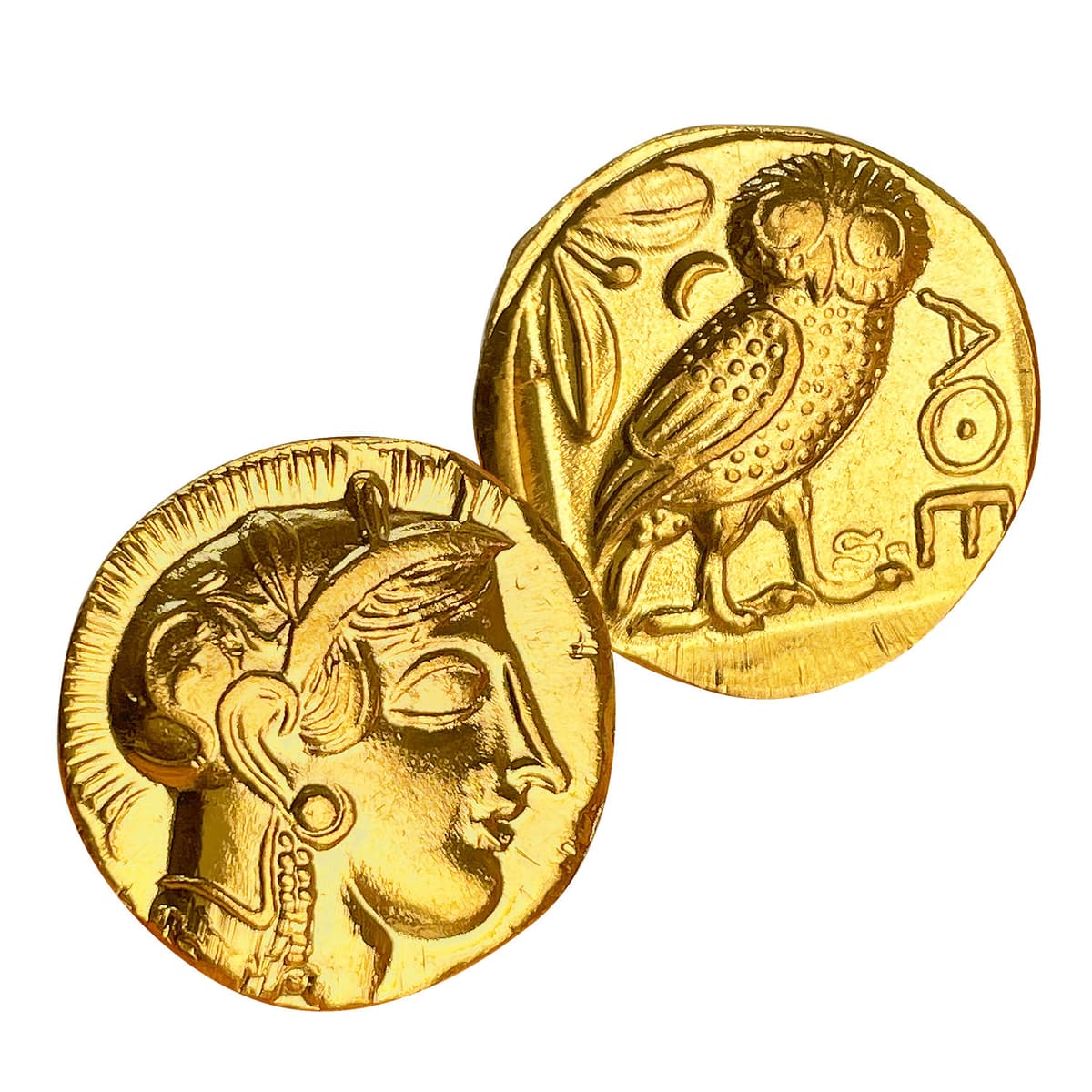 Owl gold 22mm