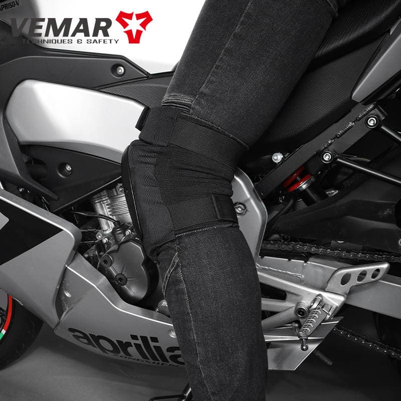 Cycling Protective Gear, Knee Pads and Elbow Pads, Four-Piece Set, Anti-Fall Knee Pads, Full Set of Roller Skating Equipment, Motorcycle Extreme Sports 3