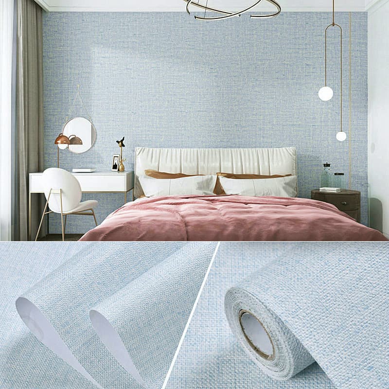 linen light blue-width 60cm * 1 m long