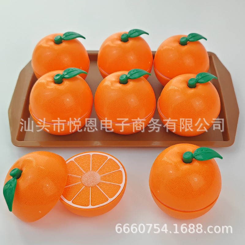 Cross-Border Children's Pretend Play Toys, Realistic Vegetable and Fruit Cutting Toys, Oranges for Early Education, Wholesale 2
