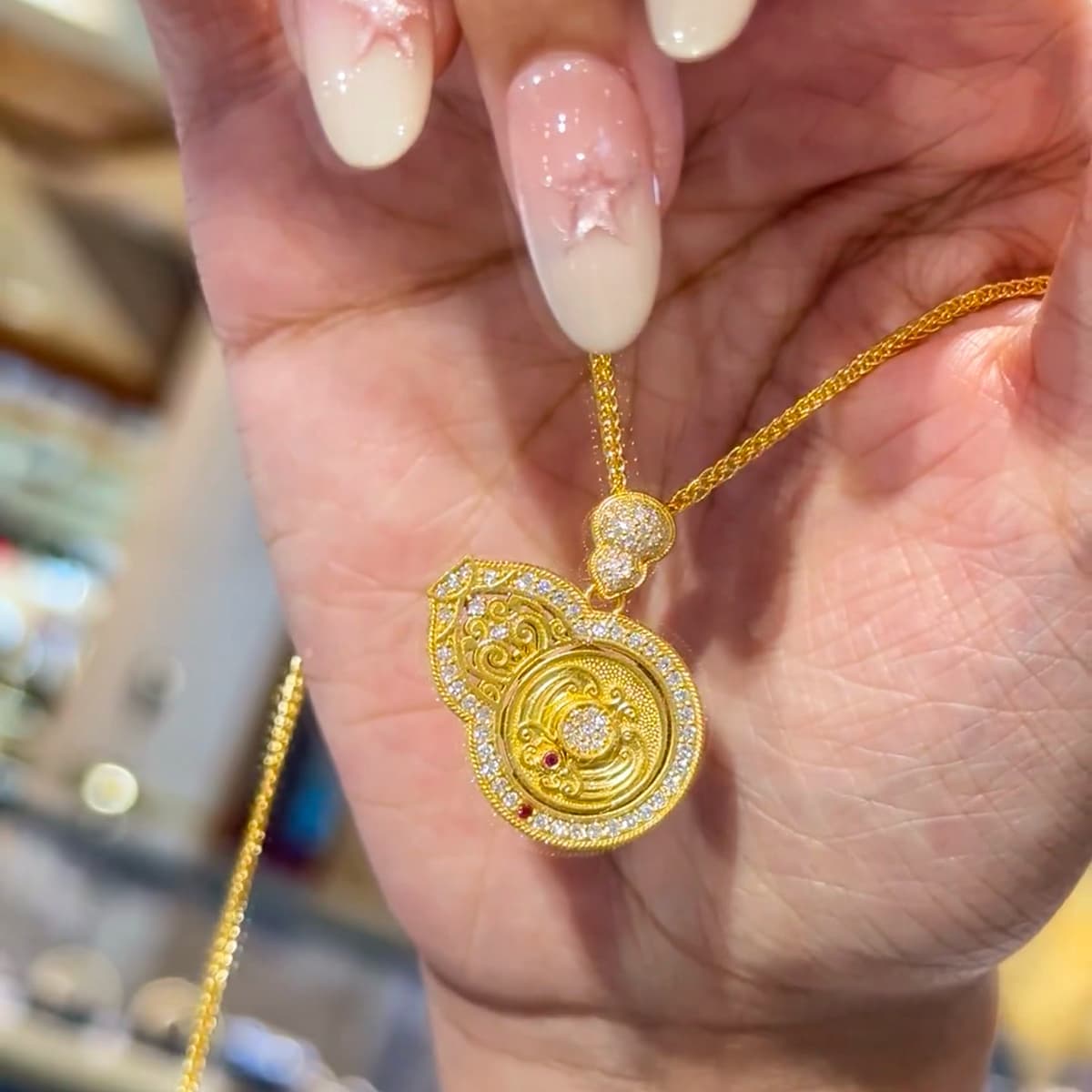 Xl160 five blessings gourd [with chain]