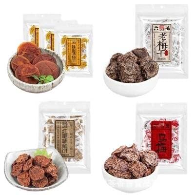 Xiaomei house plum with extra quantity online red non-nuclear plum cake casual snack green plum preserved dried plum sour plum wholesale 5