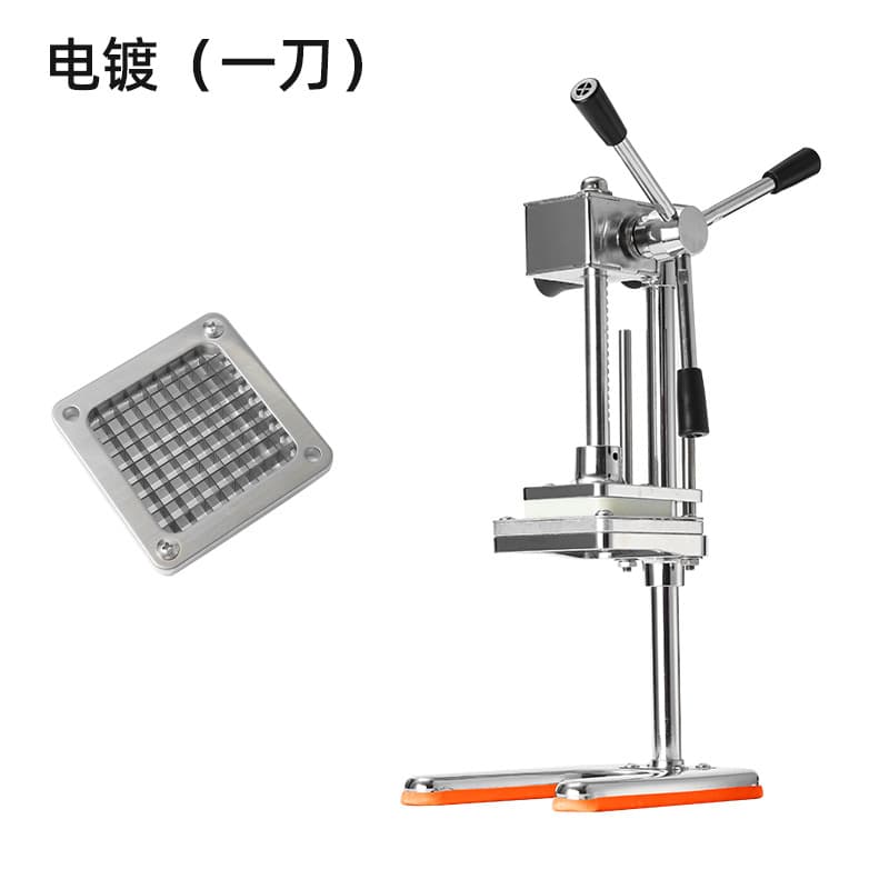 One knife electroplating