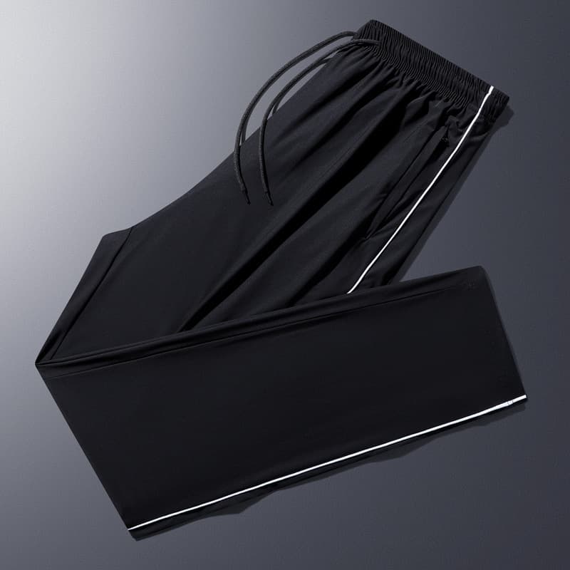 (ice silk quick-drying) one bar black