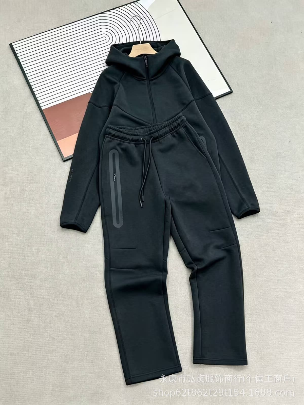 Suit. high-grade gray