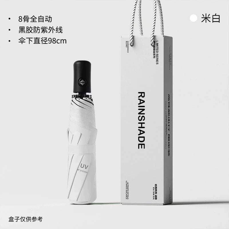 8-bone uv fully automatic-vinyl uv protection-off-white