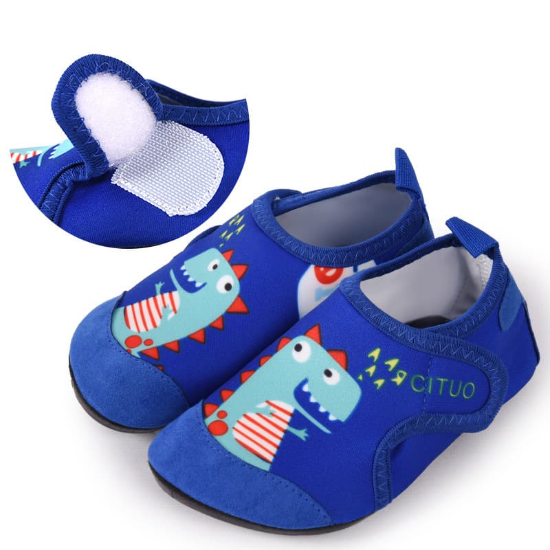 Navy blue little dinosaur