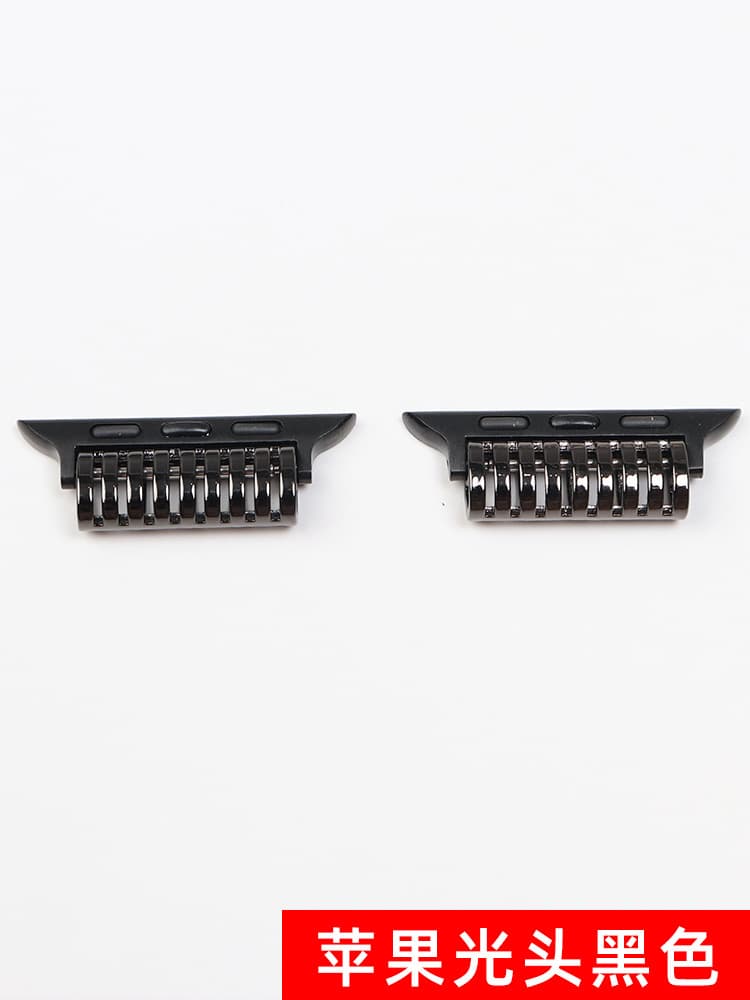 Bald head connector - black