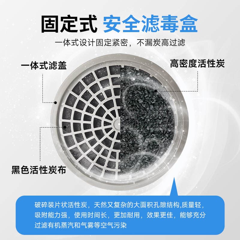 Gas mask spray paint special anti-dust mask chemical gas protection activated carbon anti-formaldehyde paint mask 3