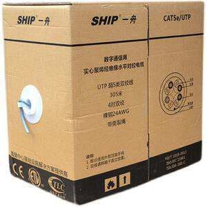 Yizhou SHIP CATegory 5e Unshielded Network Cable 305m / Box CAT5e Engineering Network Cable Comprehensive Wiring Products
