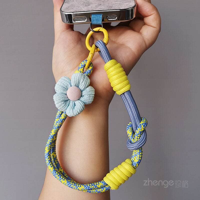 Mobile Phone Lanyard for Women, Fresh and Simple Style, Portable Wrist Strap for Outdoor Use, New Model for Travel, Hiking, Shopping, and Photography, Anti-Loss Strap 3