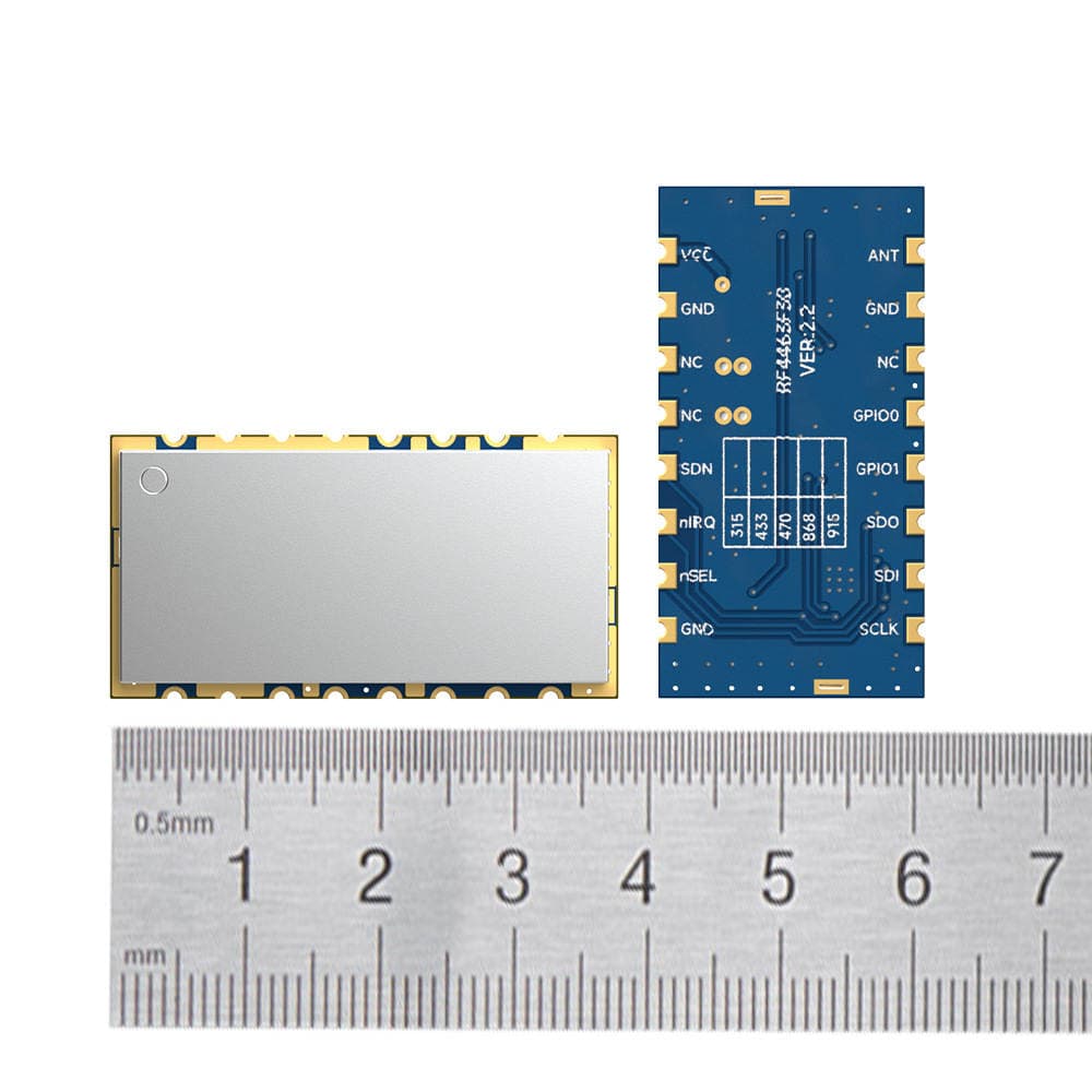 Siwei Wireless Si446 Wireless Module Rf4463F30 1W High-Power Long-Distance Wireless Rf Communication Module 4