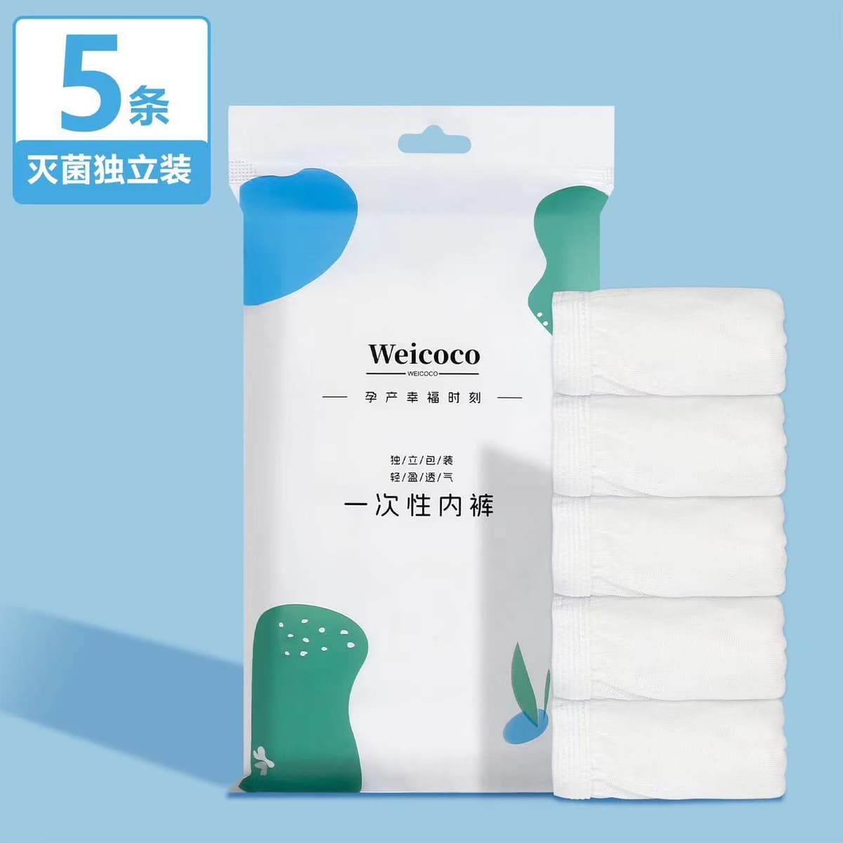 Disposable underwear [pack of 5]
