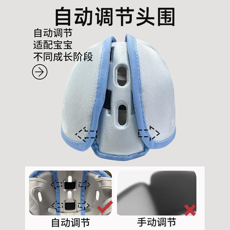 Baby's Anti-fall Headrest Baby's Head Protection Pad for Learning to Walk Children's Anti-fall Cap Toddler Anti-collision Artifact Helmet 3