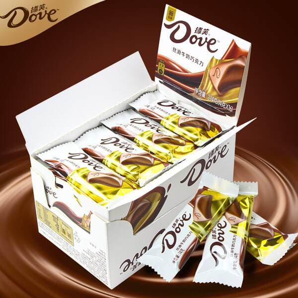 Dove Chocolate Cubes Silky Milk 14g Valentine's Day Kidsren's Snacks Wedding Candy Food Supermarket Wholesale