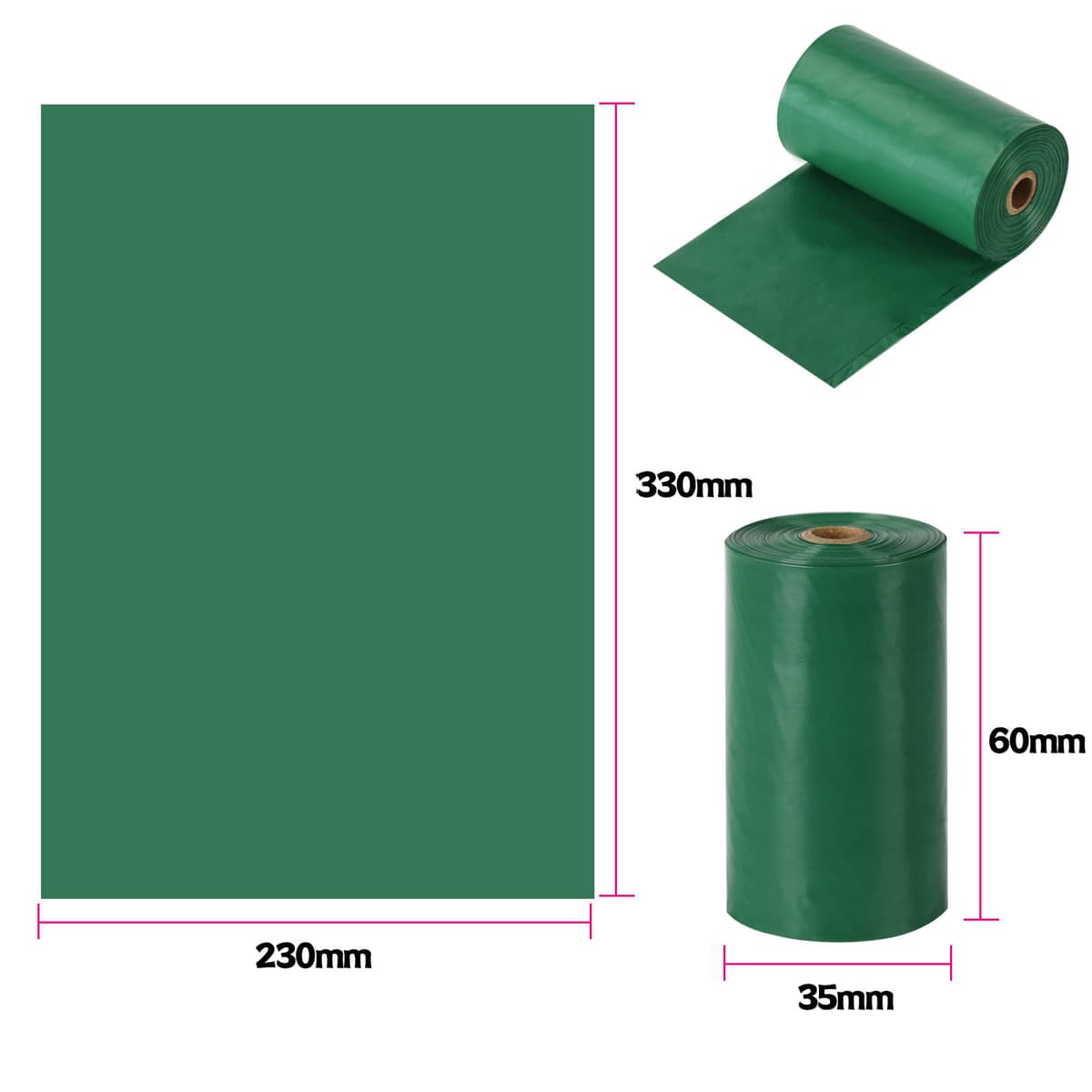 Environmentally friendly green solid color thickness 2 silk lavender scent 15 pieces/roll