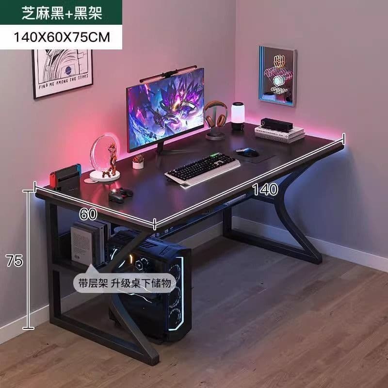 140* 60cm black (with laminate)