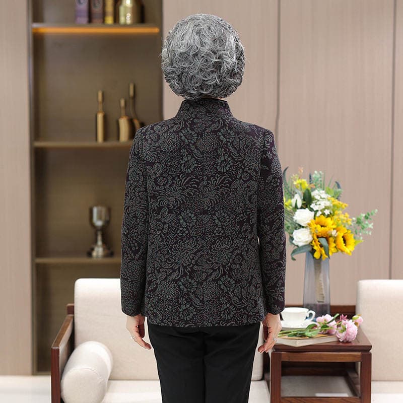 Elderly People's Spring & Fall Outwears, Grandma's Spring Tops, Mother's Clothes, Spring Tang Suits, Old Ladies' Clothes, New Styles 3