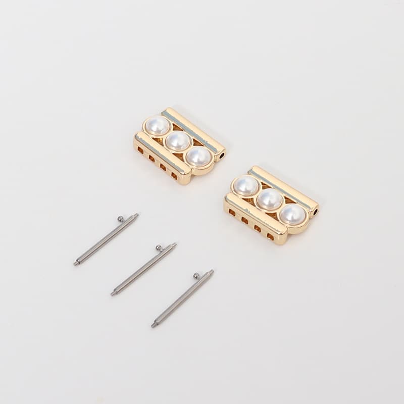 Pearl beaded style-gold