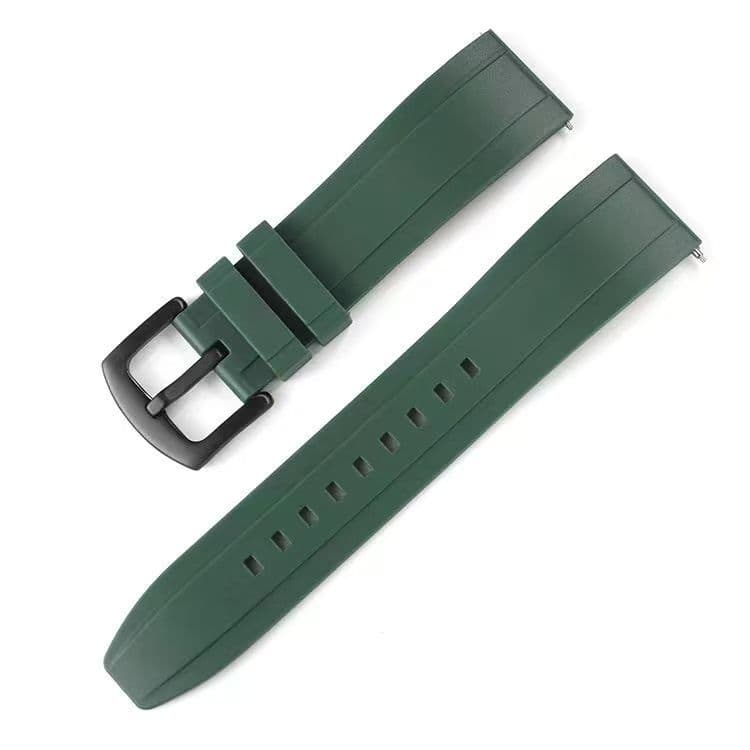 Army green with black buckle