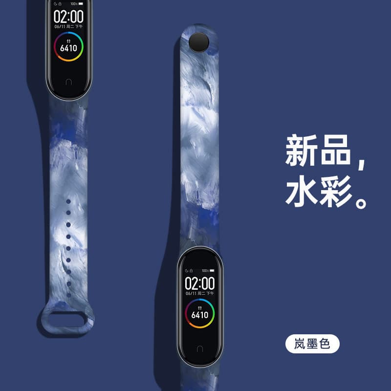 Watercolor - lanmo color [diy wallpaper + sports step counter + 5 sets of alarm clocks]