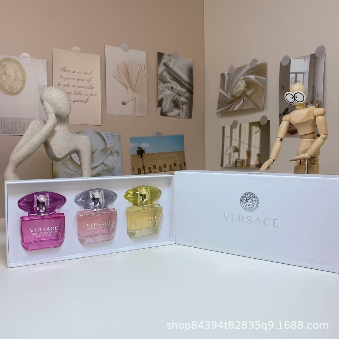 Crystal diamond three-piece set