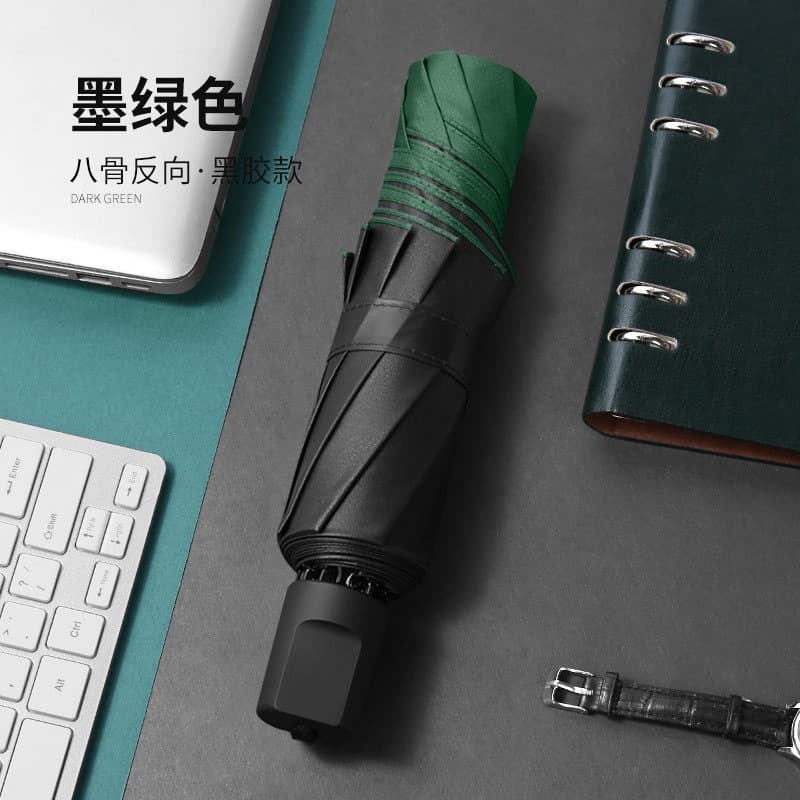 Hand-opened dark green: eight-bone black glue