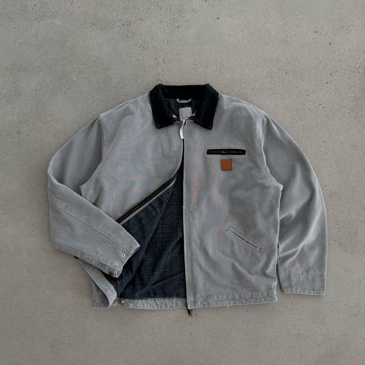 Washed gray