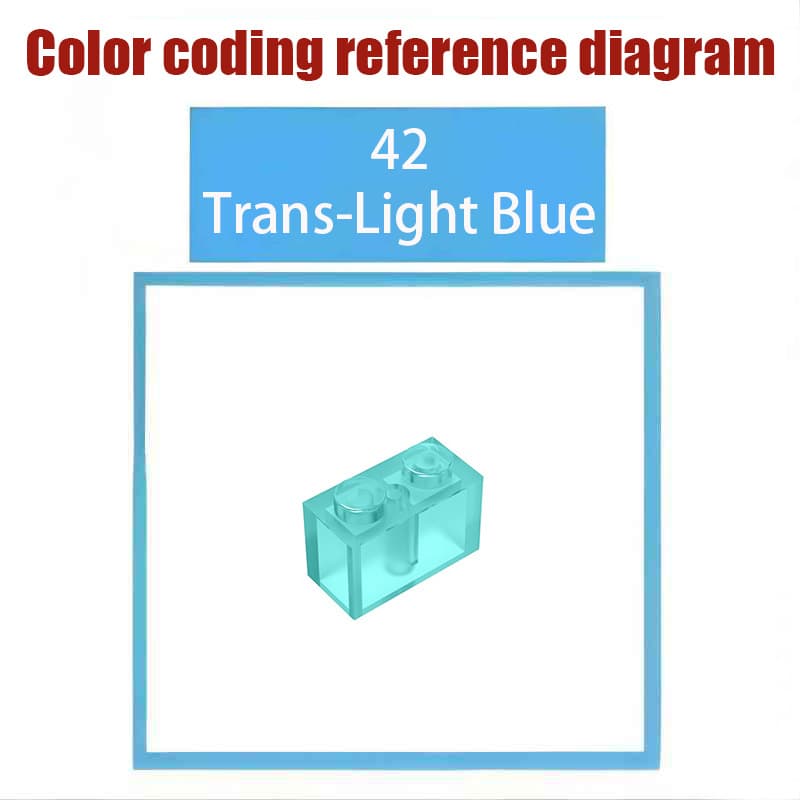 Bright light blue