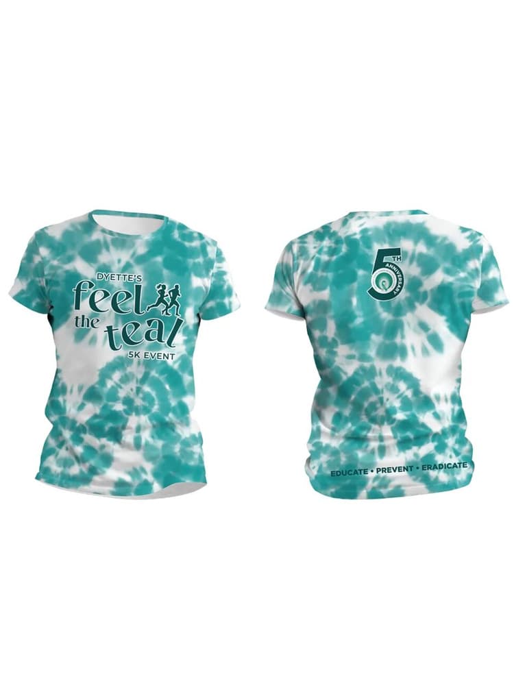 Tie-dye green (customized)