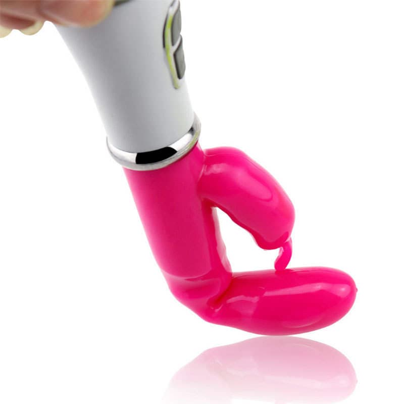 Qadınlar üçün G-nöqtəli, ikiqat vibrasiyalı, şarj edilə bilən Dovşan Vibrator 4