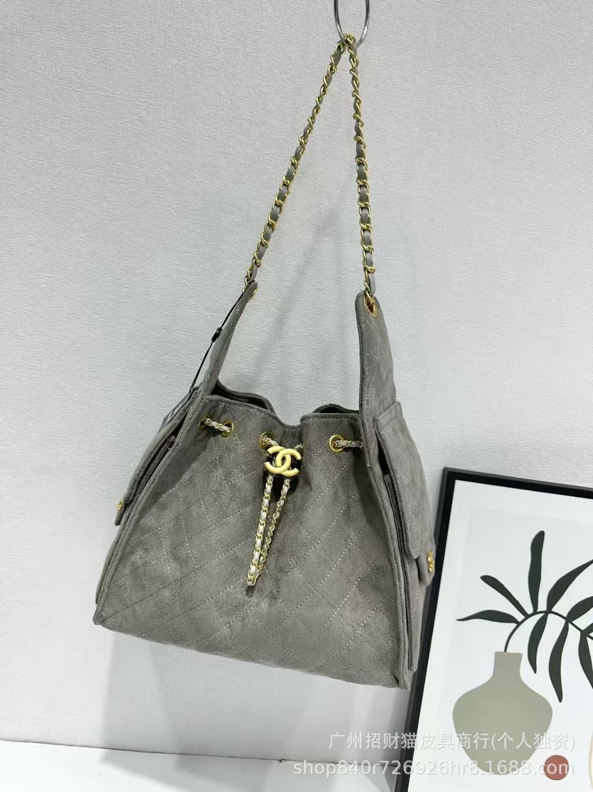 A038 suede gray 28cm