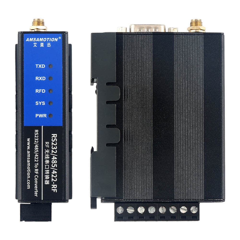 Amoxun radio frequency communication module RF wireless converter transceiver module rs232/485/422 serial communication 5