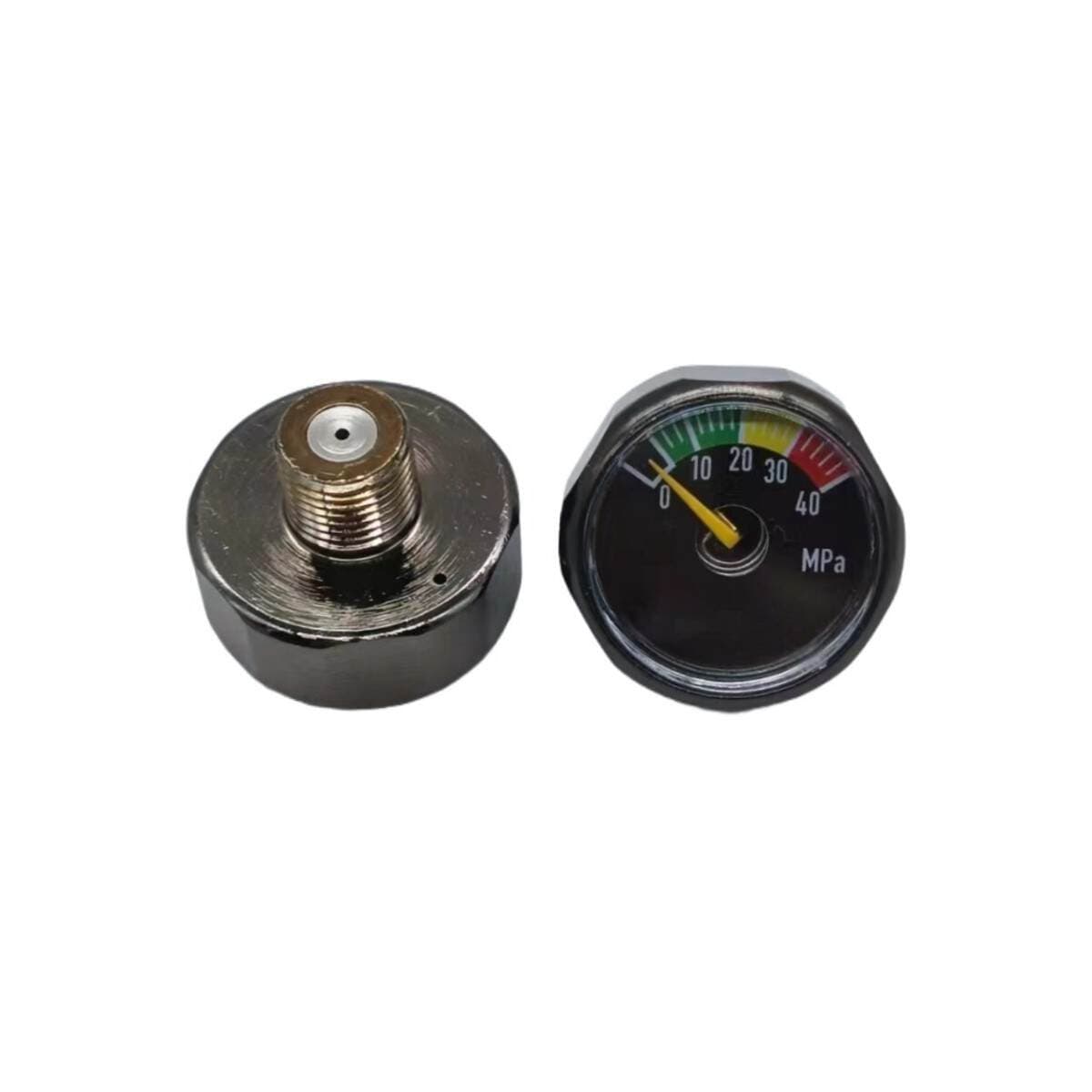Dalğıc oksigen balonları üçün işıqlı yüksək təzyiq manometri (25mm, 1500-6000Psi) 2