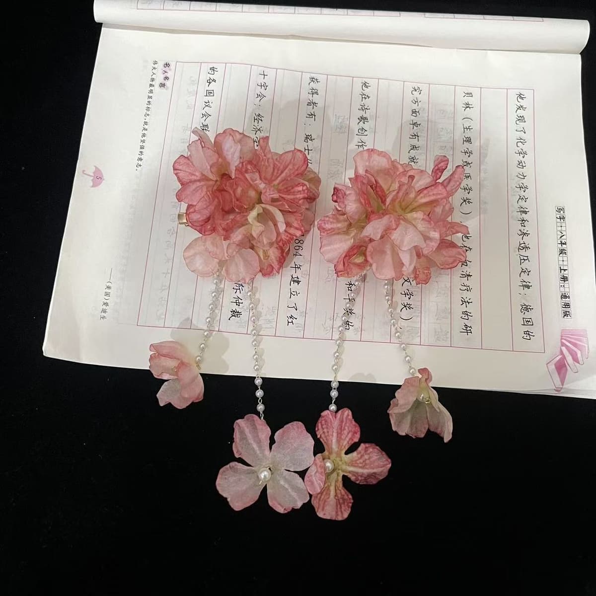 Pink wisteria single