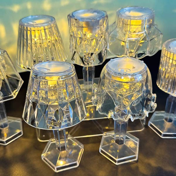 DIY Cream Glue Night Light Kidsren's Handmade Atmosphere Small Table Lamp Led Creative Crystal Lamp Birthday Gift