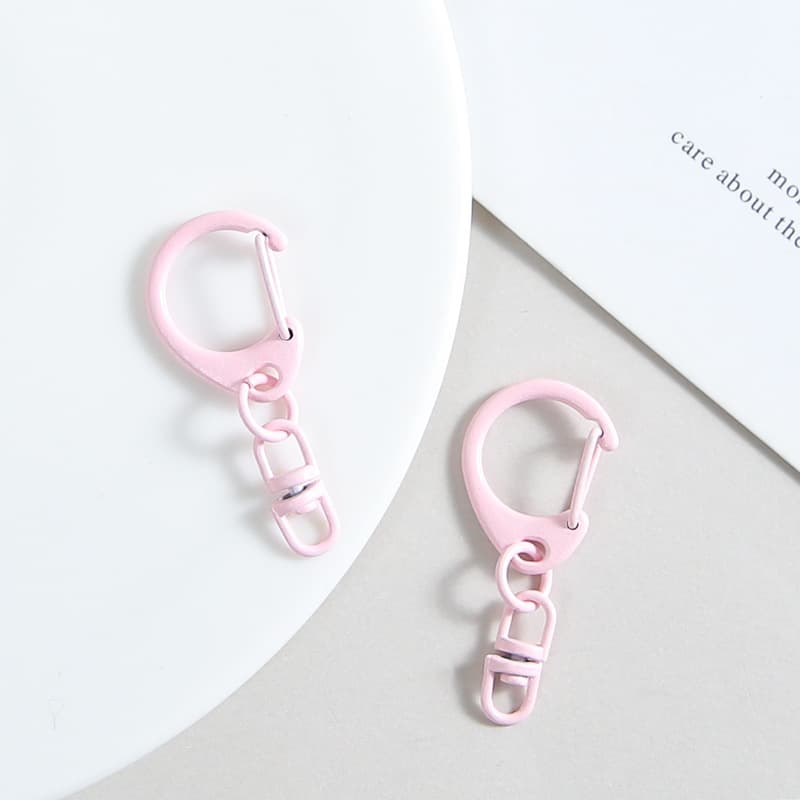[light pink] d-shaped buckle + 8-shaped buckle