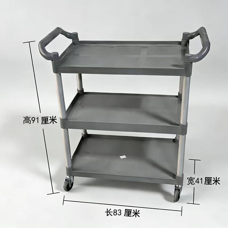 Small round tube dining car (gray)