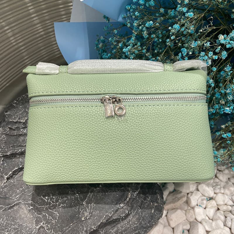 (LP19 silver button) matcha green