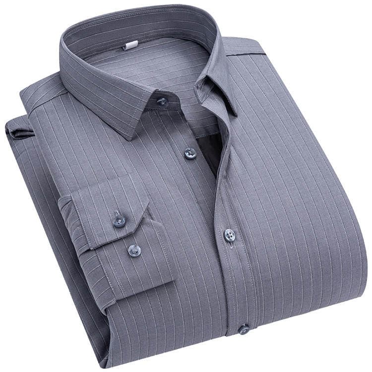Plaid Warm Shirt for Men, Autumn and Winter New Korean Style Fashion Casual Men's Thickened Shirt for Young and Middle-Aged Men 3