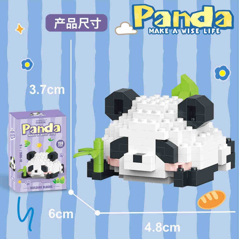 W1508-10 eat bamboo 159pcs
