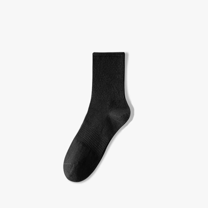 Black high socks