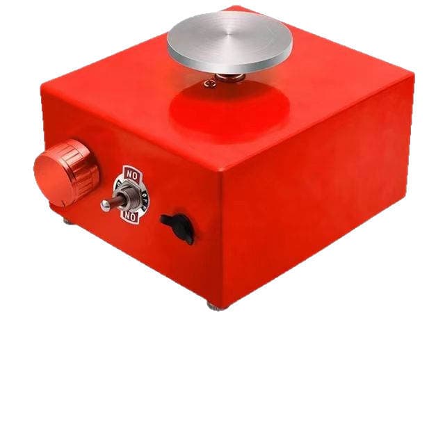 Mini drawing machine children's teaching fingertip pottery machine small desktop drawing machine pottery clay machine pottery clay handmade 5