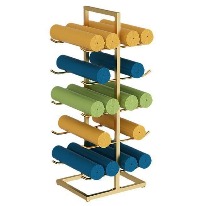Yoga Mat Storage Rack, Gym Storage Rack, Rack for Storing Yoga Mats, Yoga Studio Tools and Equipment, Large Capacity 3