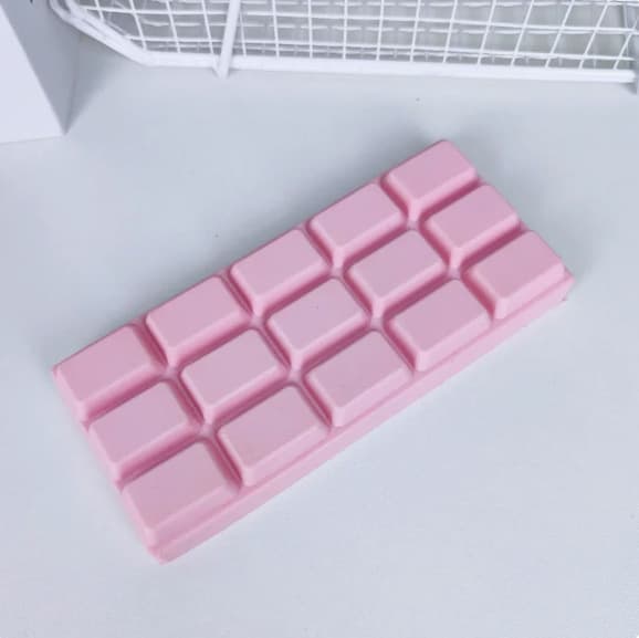Super soft pink chocolate bar 16cm [bag]